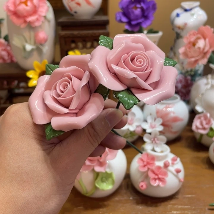 手工精致花瓶摆件
