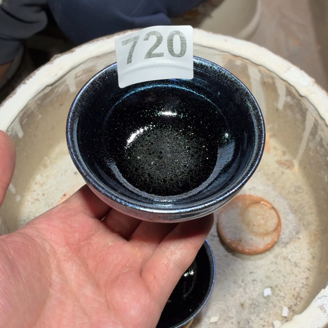 茶盏松风渡柴烧建盏甄选