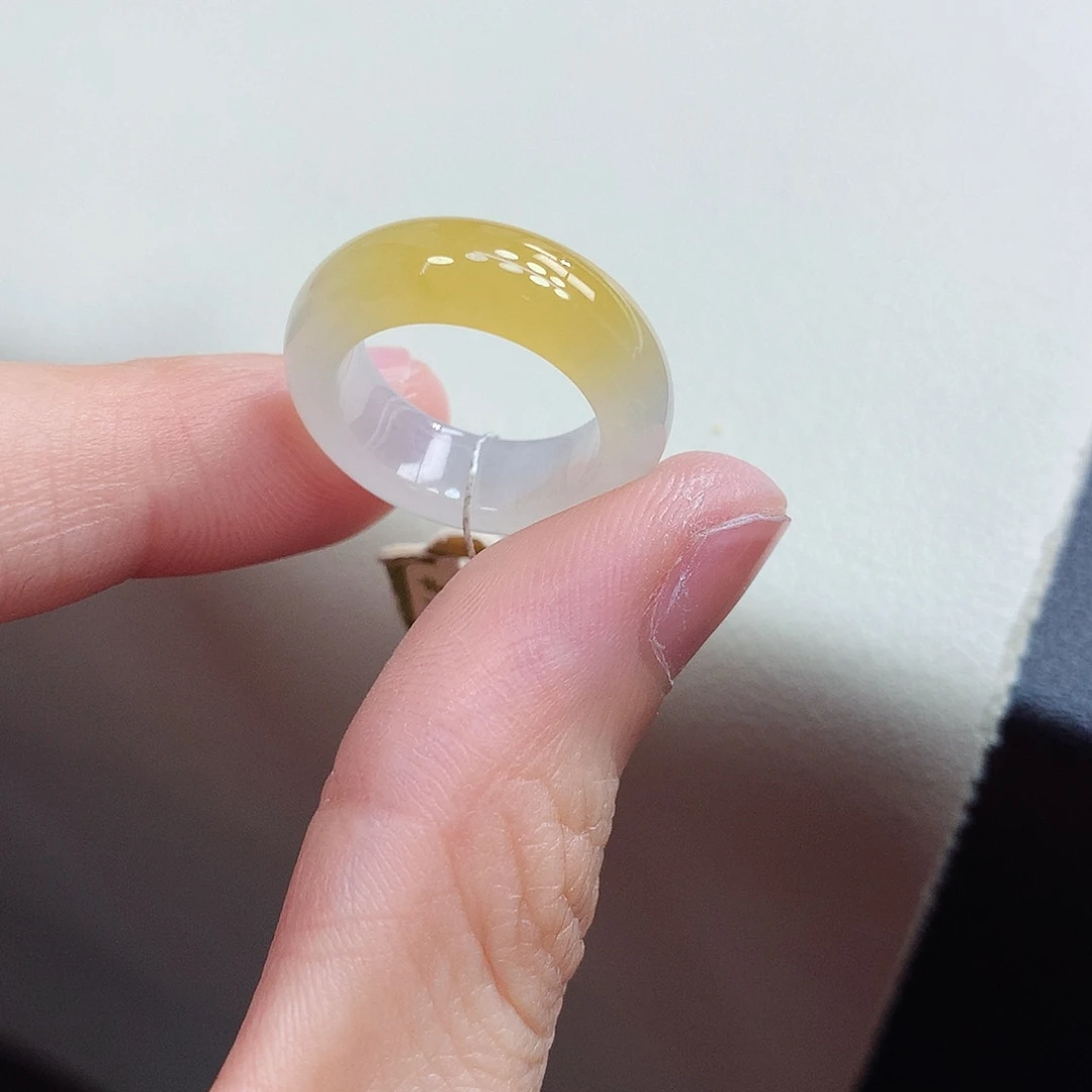 未镶嵌戒指翡翠7号
