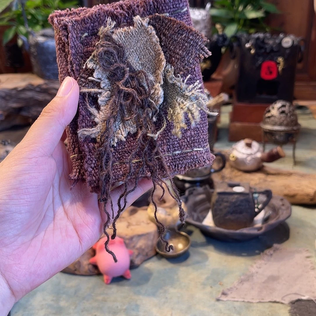 手工制作 蚕丝茶巾