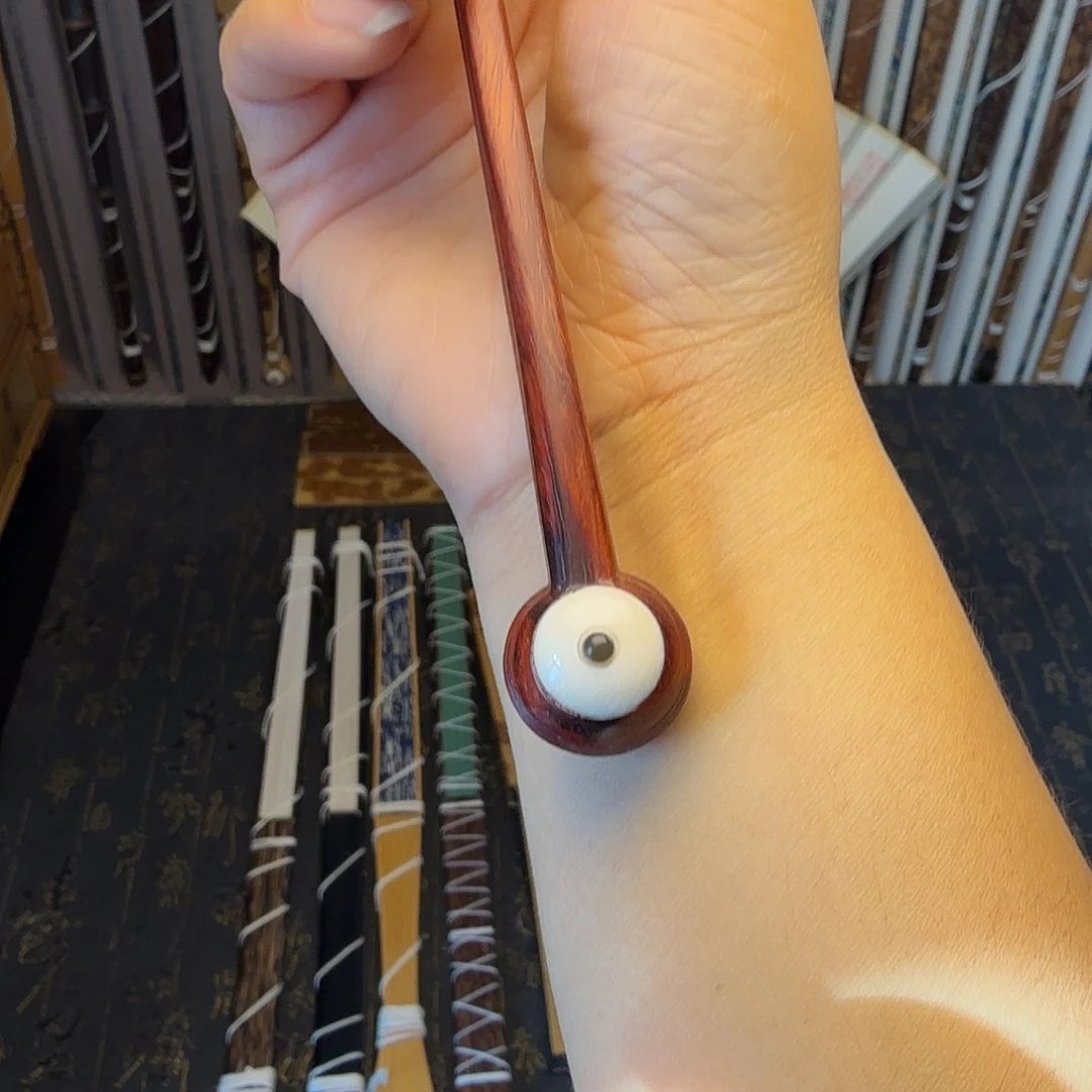 这***了扇子陈刚老师小叶紫檀