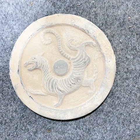 瓦当摆件摆件茶桌茶台陶瓷