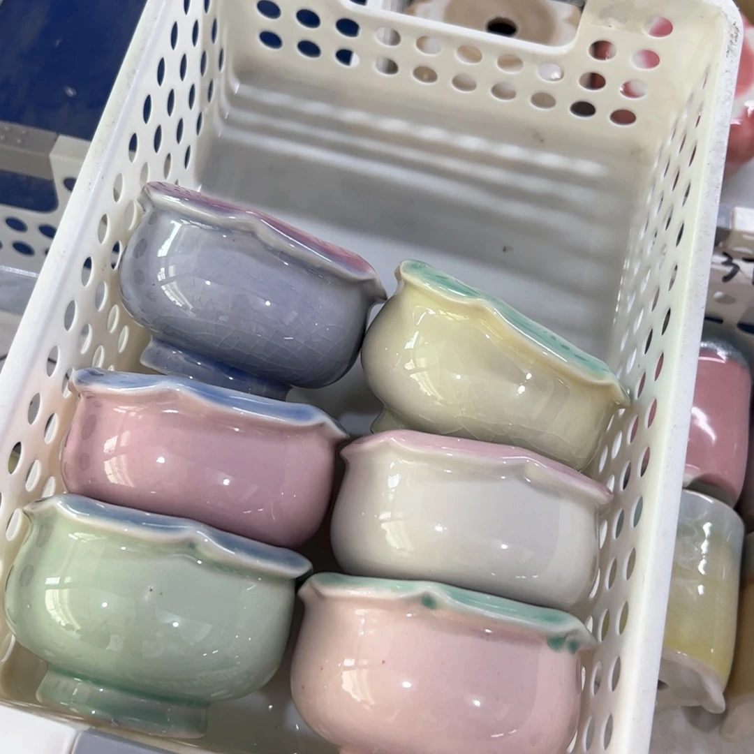 陶瓷多肉小花盆@@