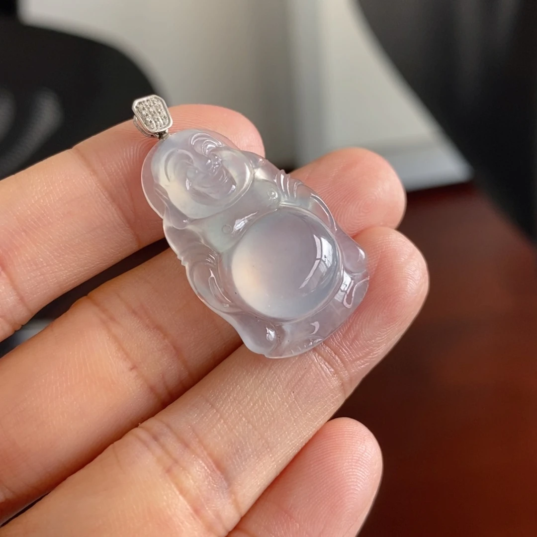 翡翠未镶嵌手链卡30佛公