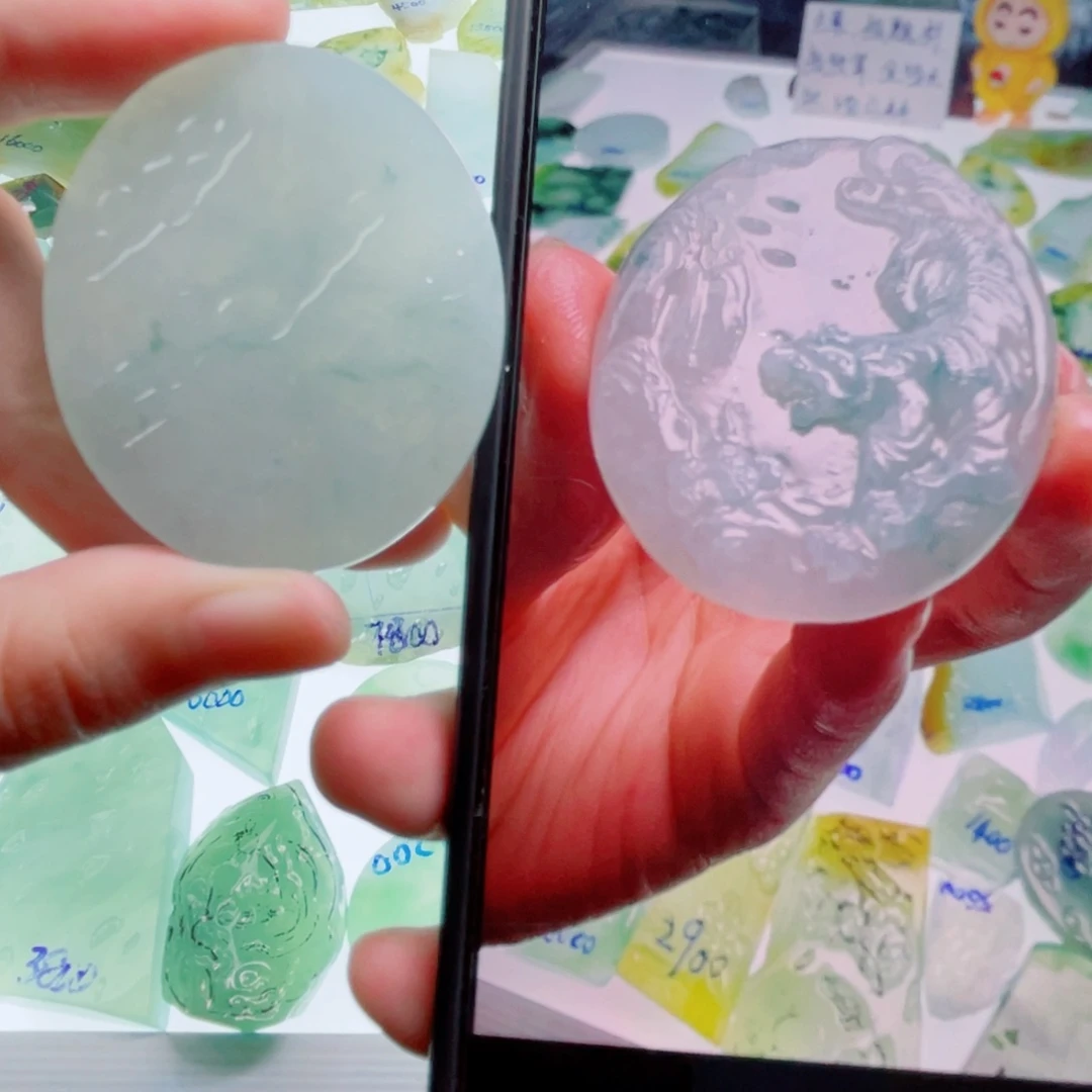 定制翡翠未镶嵌包工