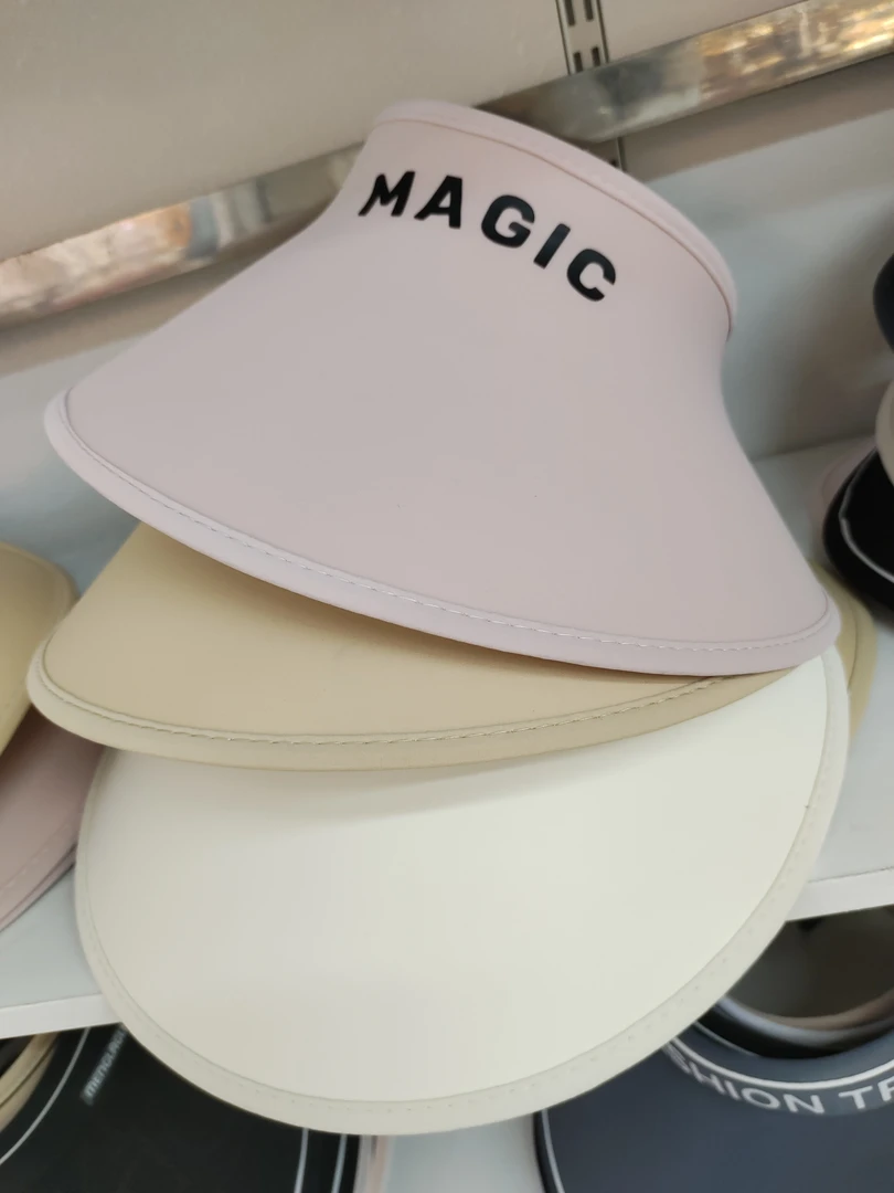 高品质字母冰丝防紫外遮阳空顶帽