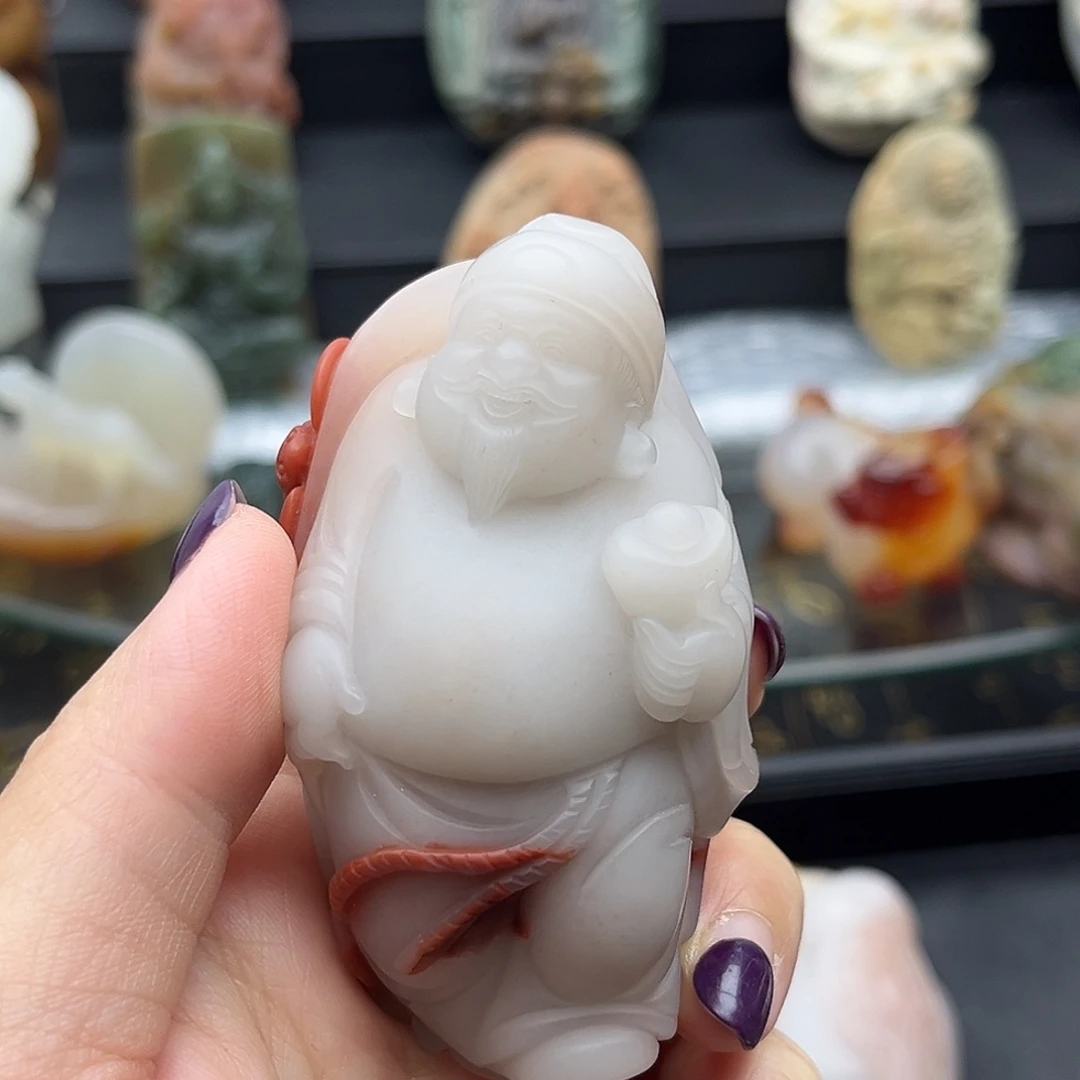 颈饰未镶嵌石英质玉