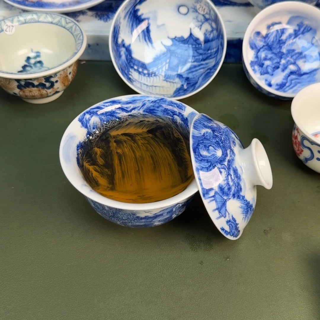 景德镇纯手绘茶具圆圆229