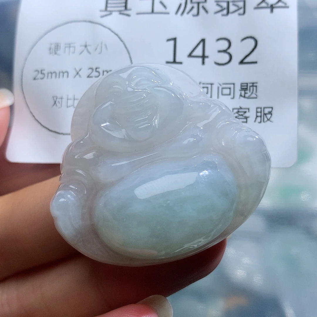 翡翠未镶嵌颈饰1432