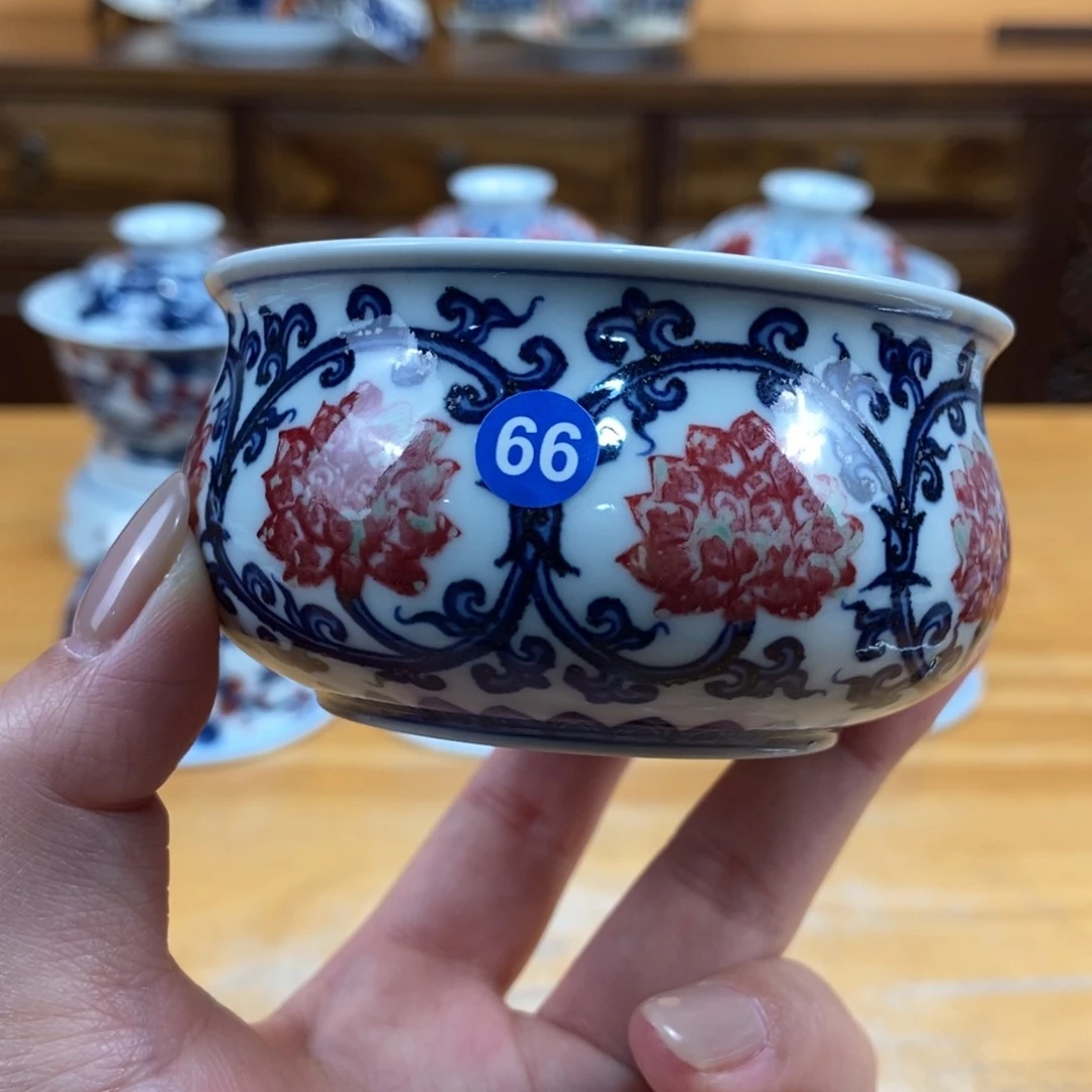 手绘现代茶具非古董