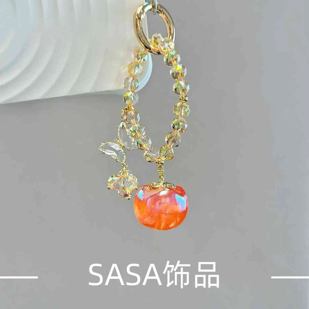 SASA饰品手机链  柿柿顺心 S001