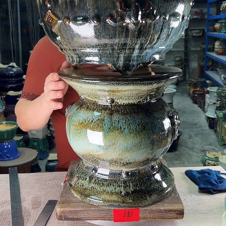 泳坤堂石湾盆合陶瓷