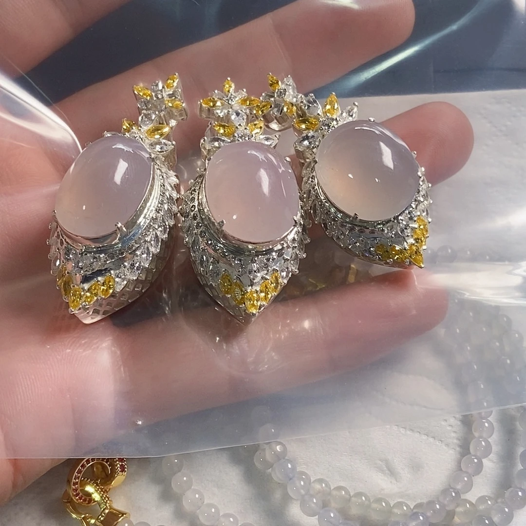 玫***8定制翡翠未镶嵌111