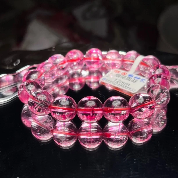 380卡12粉色手串