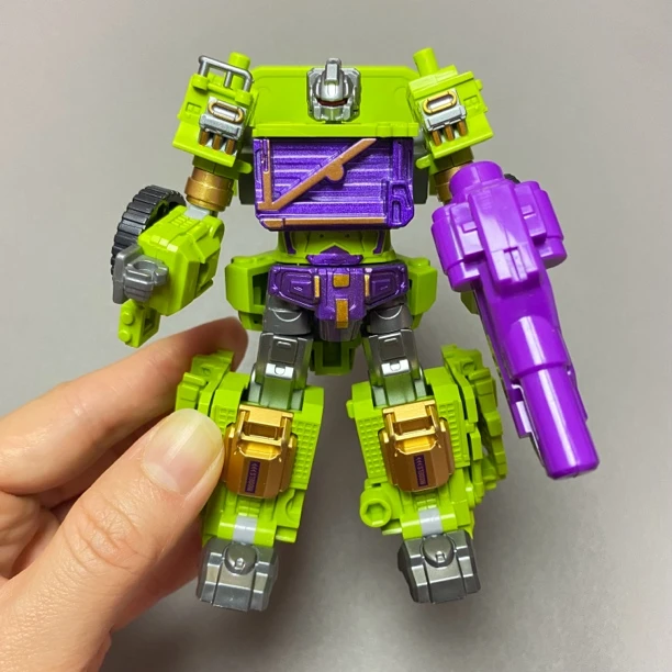 工程车变形机器人运土车胸部合金儿童玩具机甲金刚男孩生日礼物