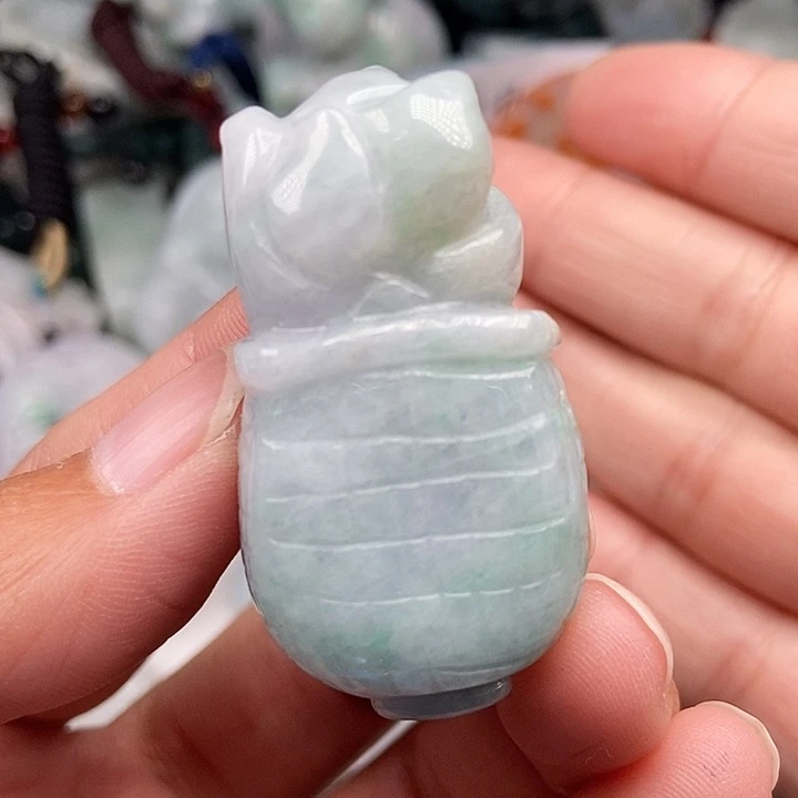 未镶嵌挂件翡翠翡翠