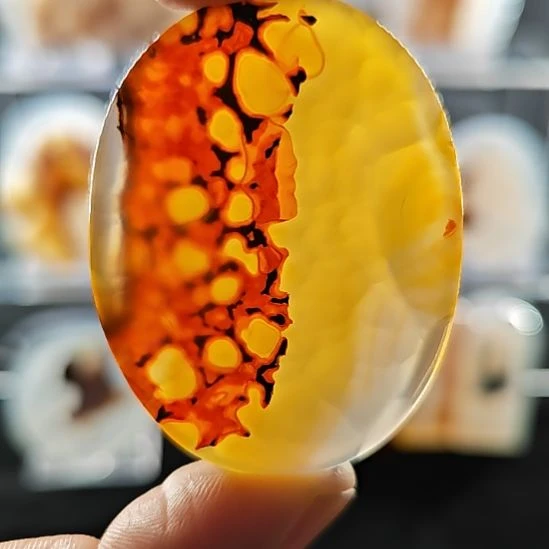 鸣***远玛瑙/玉髓未镶嵌吊坠(不含链)