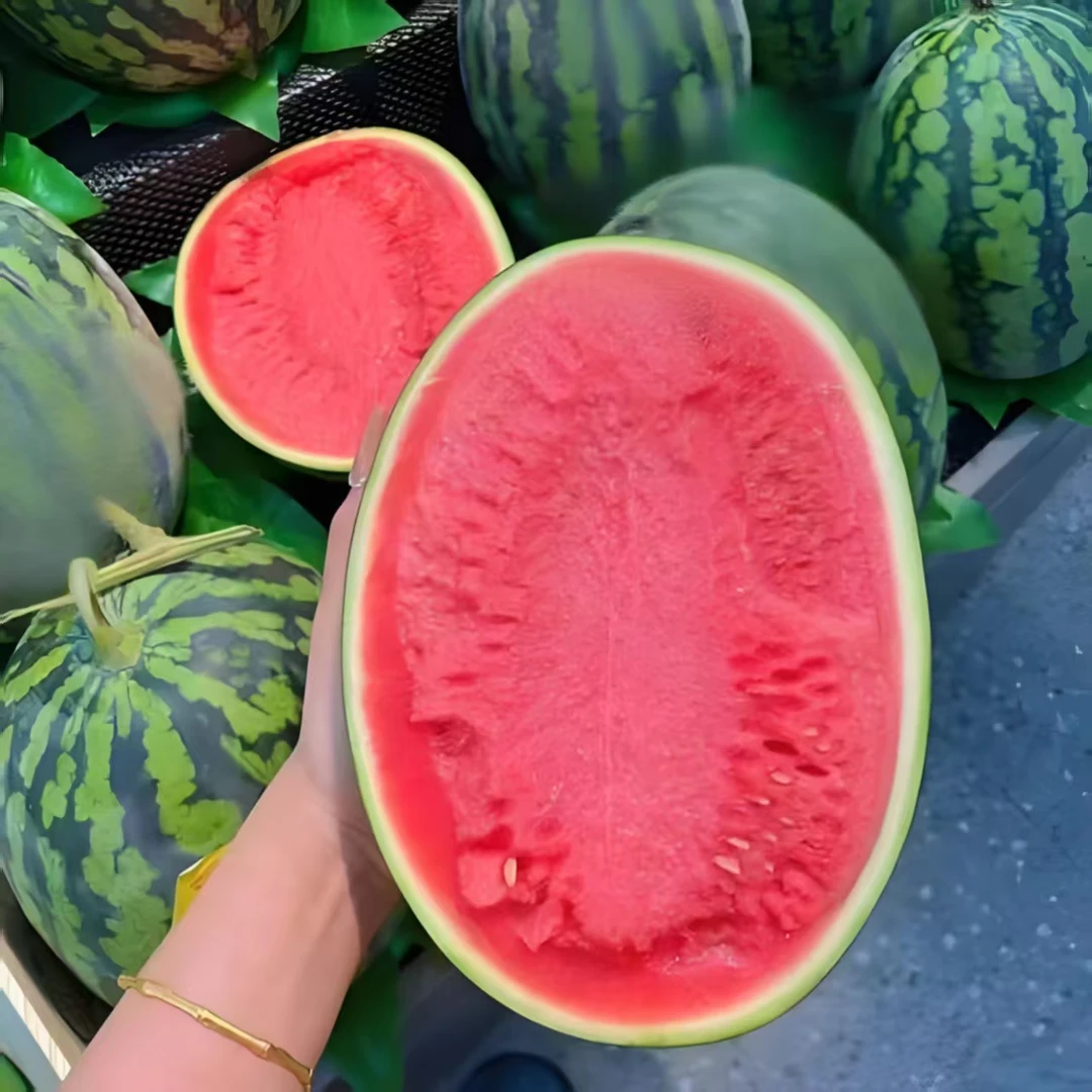 甘美4K站神西瓜战神有籽无核肉质紧实脆甜爽口包邮G西瓜同城送新鲜江苏省