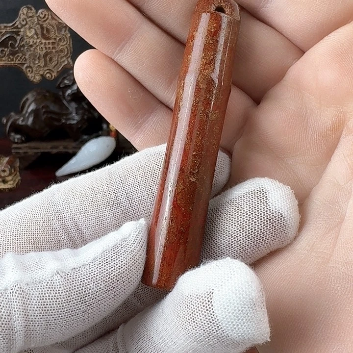 和田玉挂件未镶嵌虎*