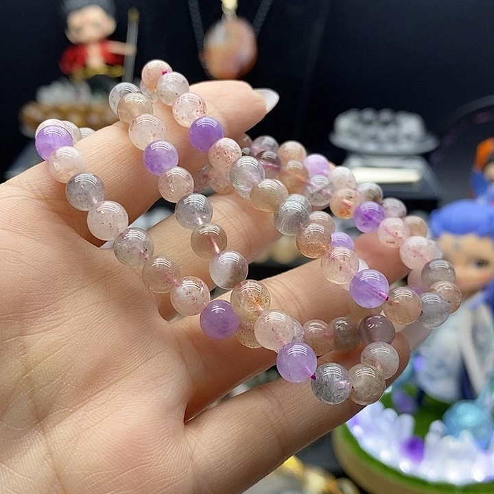 水晶手链未镶嵌超七多圈手链