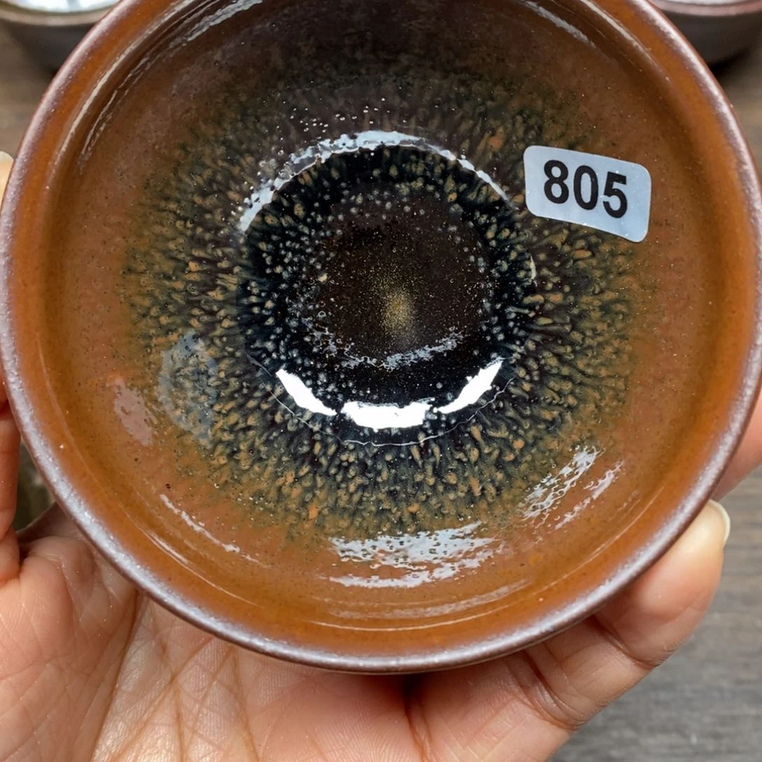 茶盏龙窑柴烧自然还原805