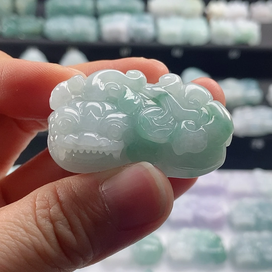 颈饰未镶嵌翡翠翡翠貔貅