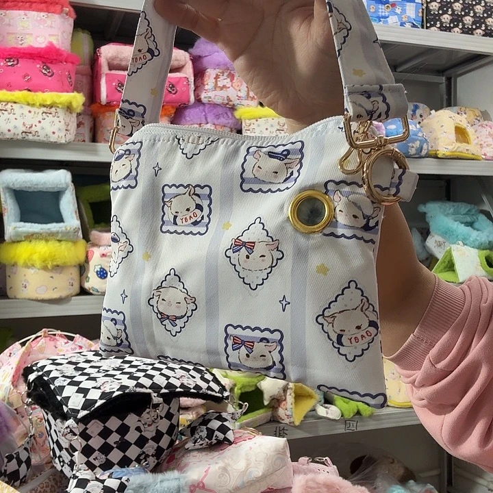 贴身袋带侧兜短手提