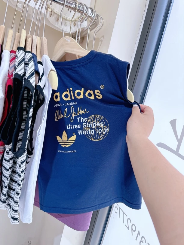 纯色圆领透气韩版印花T恤小童百搭