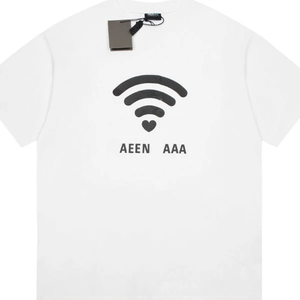 【信号款】简约经典巴黎T恤25ss重磅美式圆领短袖半袖男女同穿体恤