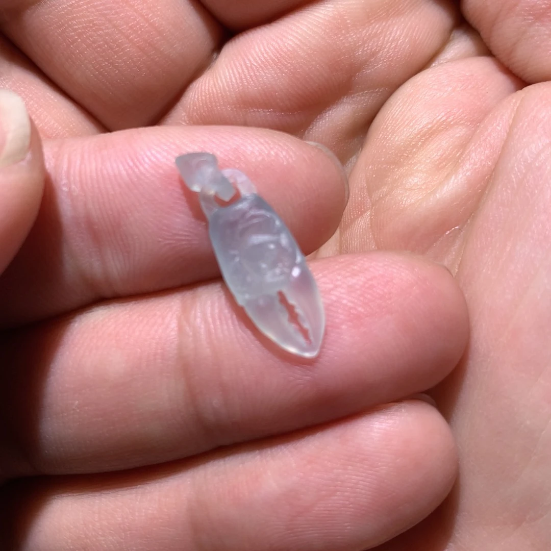 未镶嵌定制翡翠蟹钳