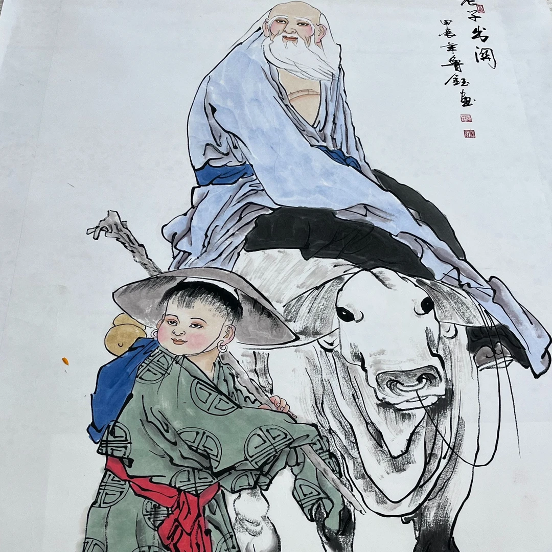 橱窗展示/墨润鑫海文化/国画/鲁钰老师/有证书