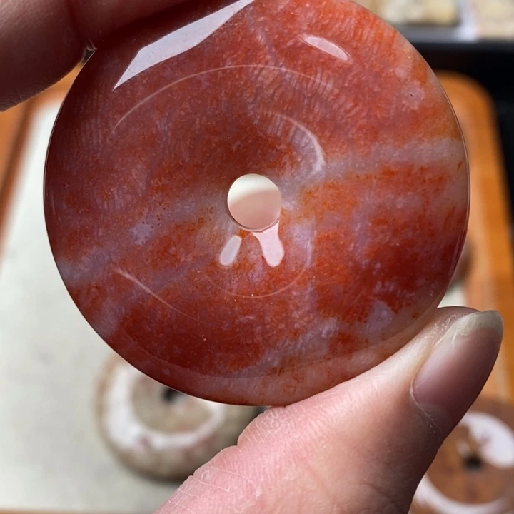 硅化玉颈饰未镶嵌望*楼