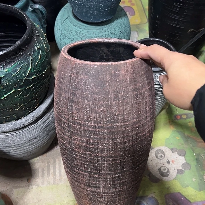 复古直筒高33口13