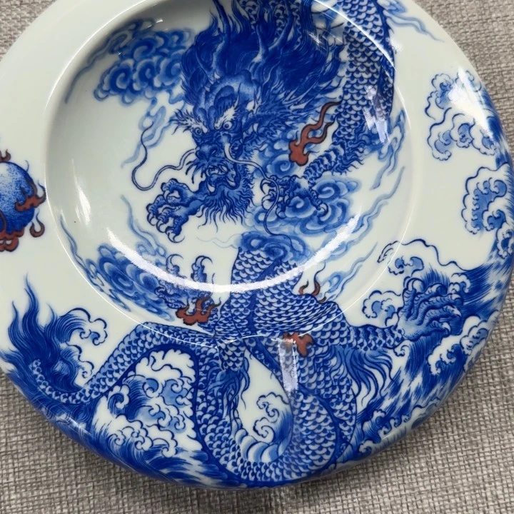 景德镇陶瓷手绘雪茄缸