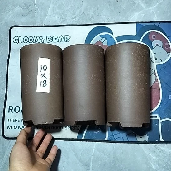 紫砂三个笔筒紫砂