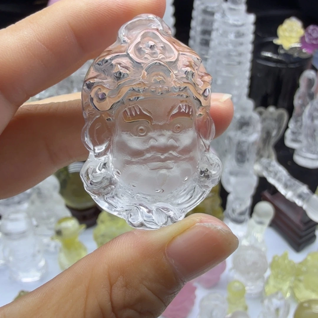 珠宝半成品水晶未镶嵌