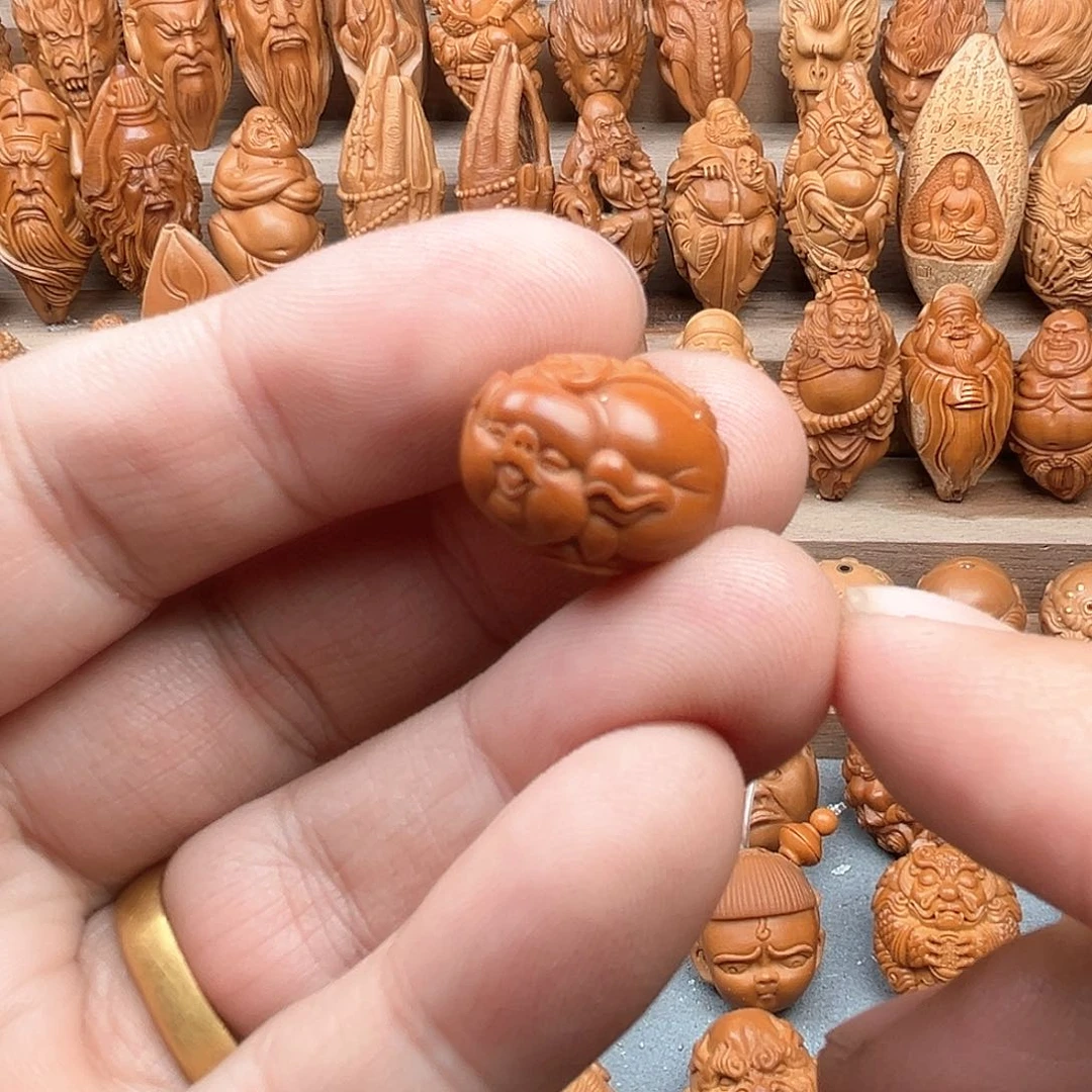橄榄核吊坠15小猪福利