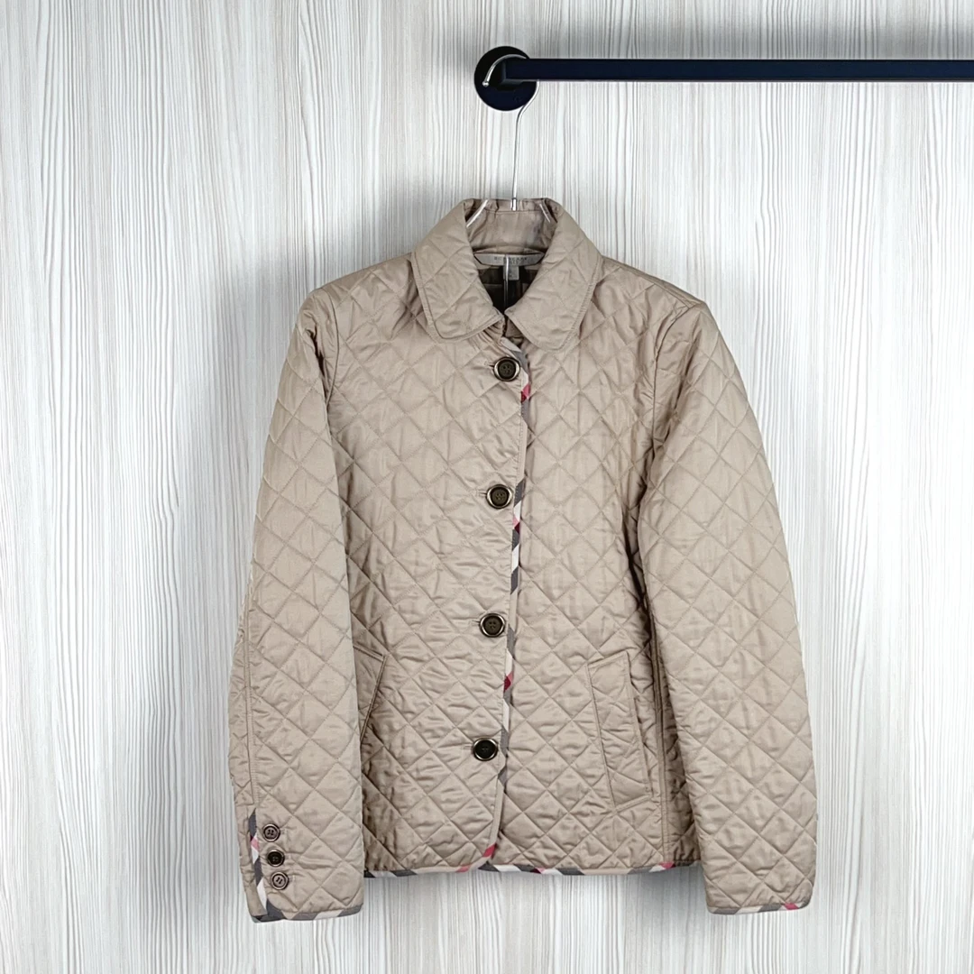 99新 BURBERRY/博柏利 棉服外套 尺码S成色看直播 GSL3771