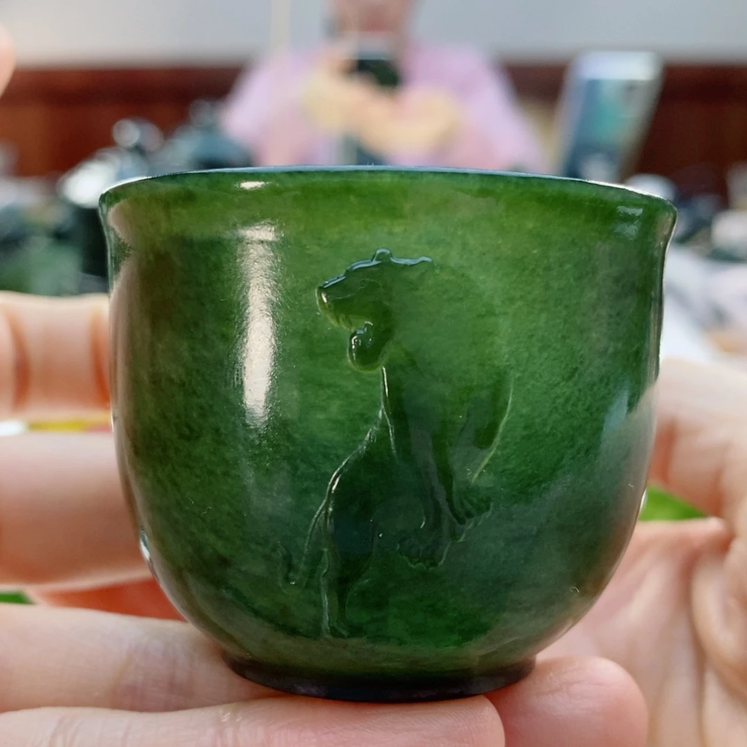 未镶嵌和田玉摆件毛*虫