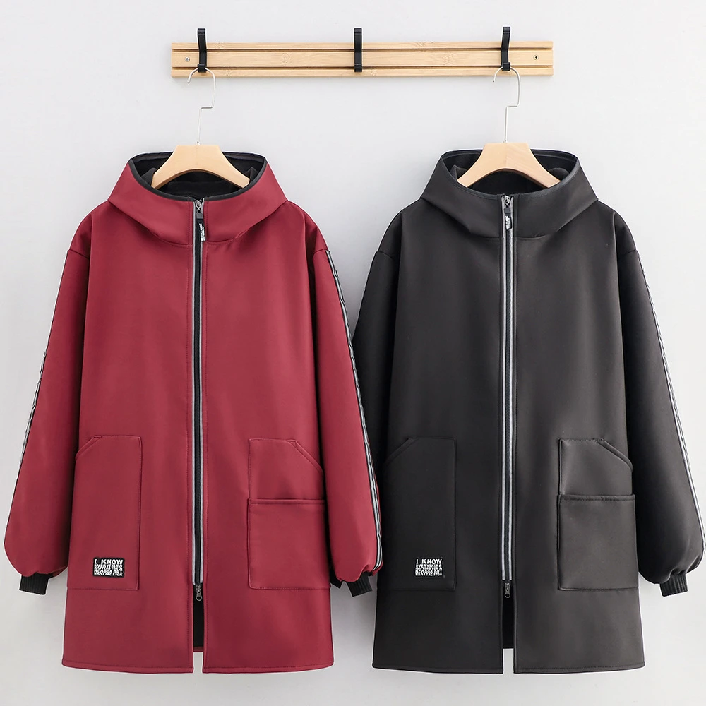 男长袖防水防油网红罩衣女冬季加绒加厚2024新款可爱上班防脏围裙