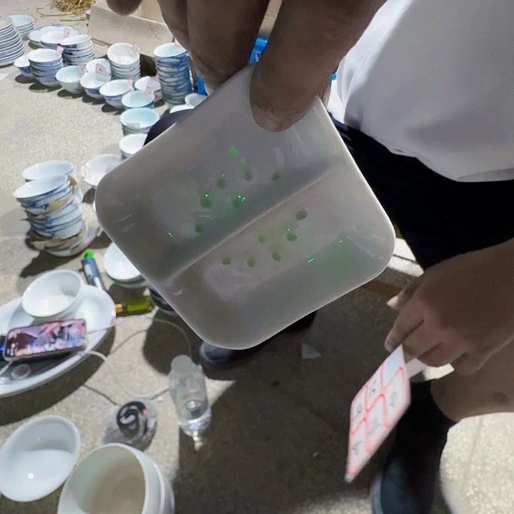 景德镇高温陶瓷双玲珑味碟10个
