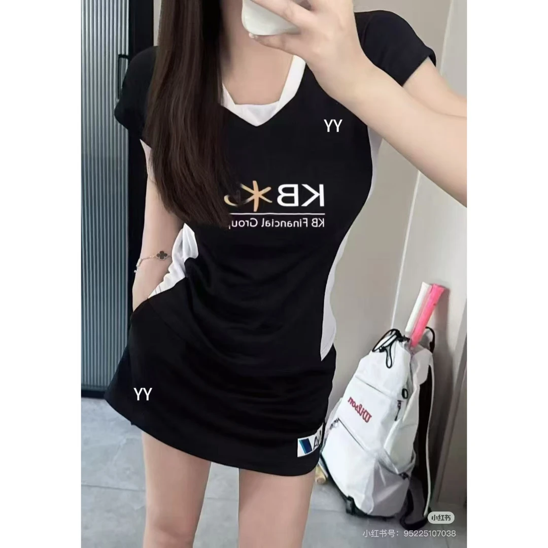 2025新款日版大赛羽毛球服男女套装大赛服韩国队国家队yy羽球衣