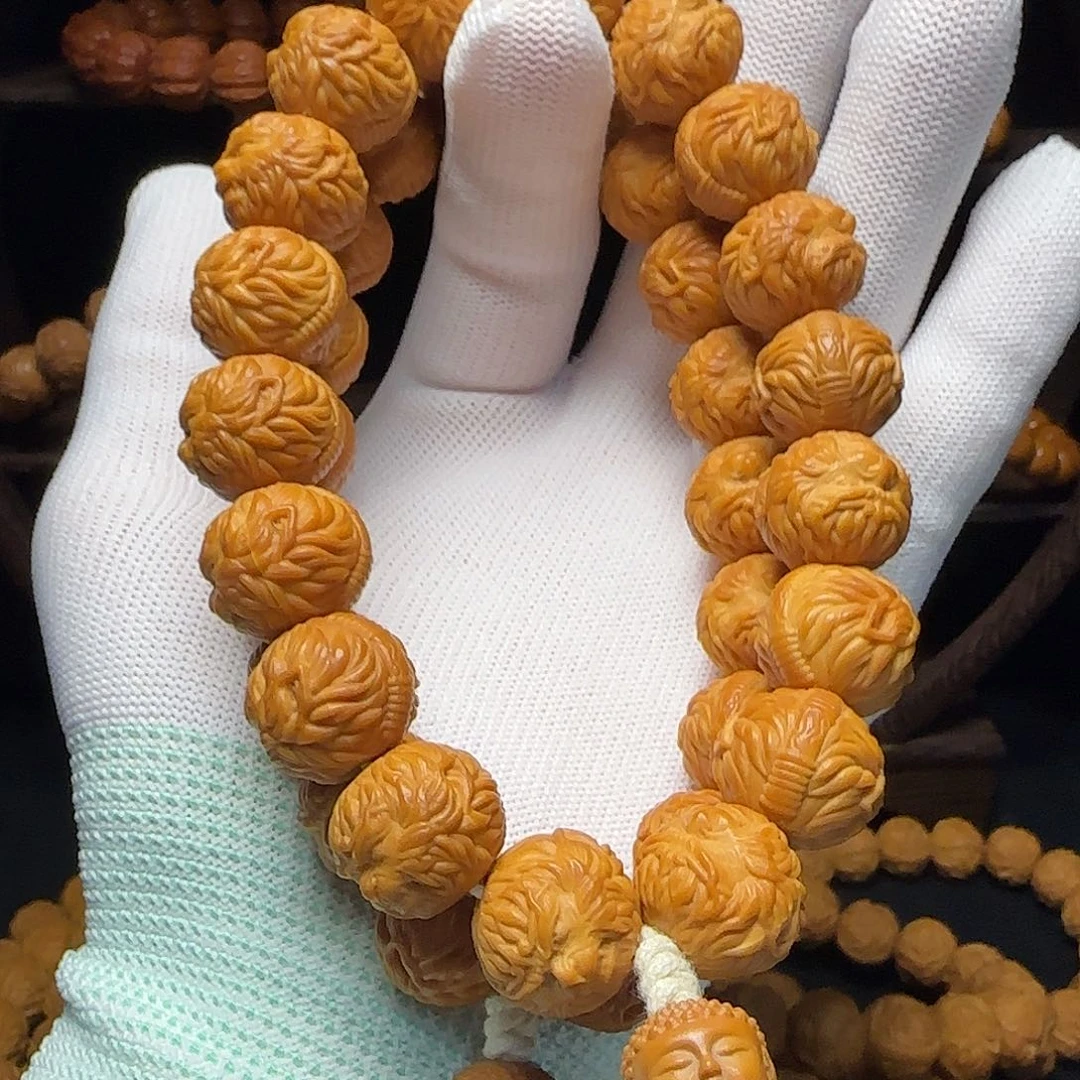 井***儿猴头核桃吊坠猴头