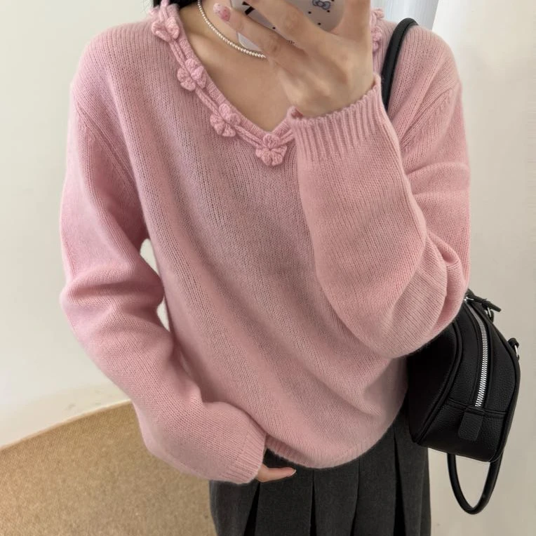 YD直播间新款针织毛衣主图和你拍的无关，联系客服备注