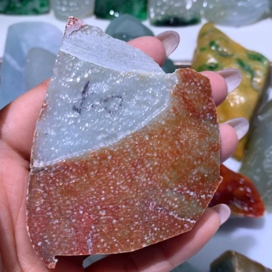 翡翠散珠翡翠边角料