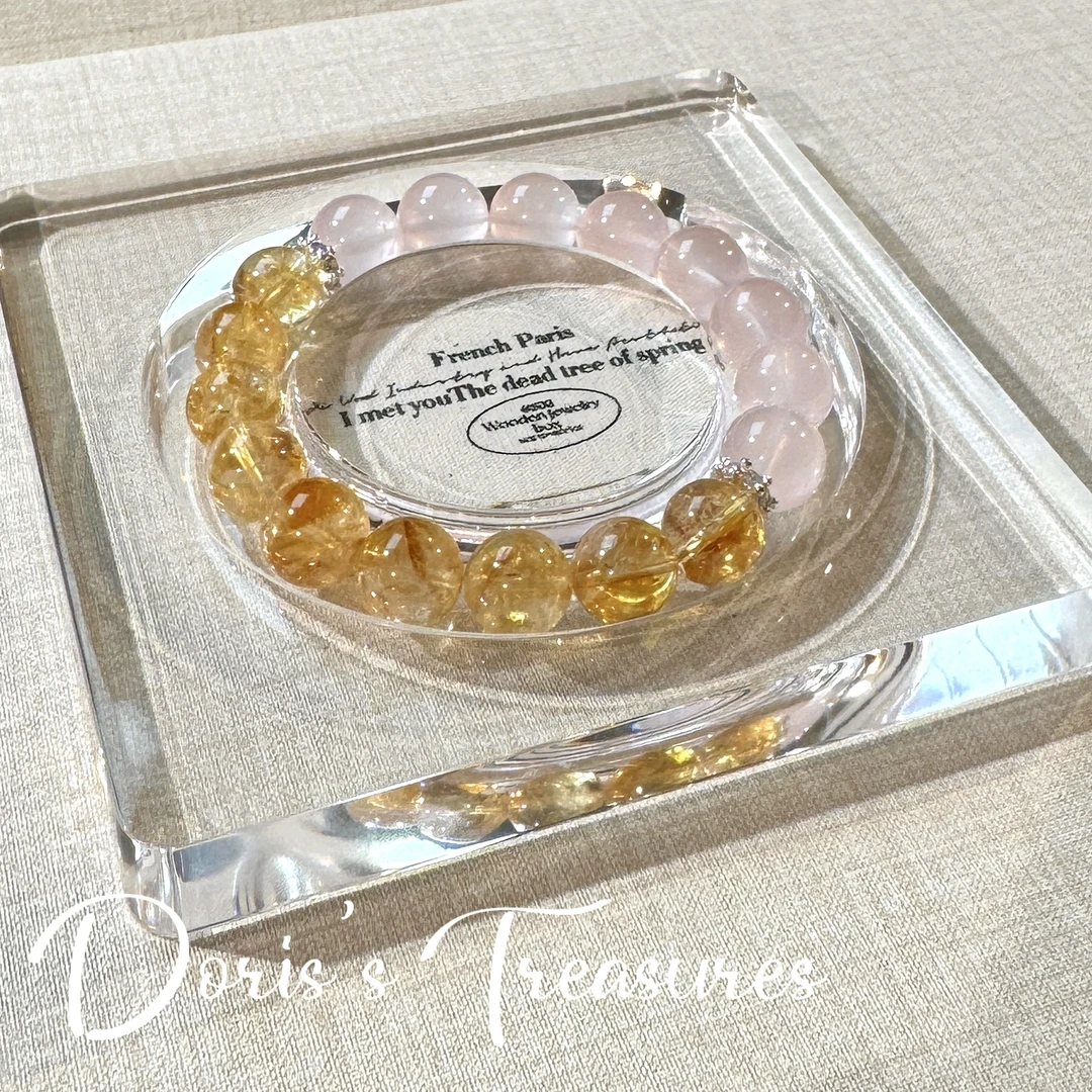 【love ＆ wealth】水晶手串 精致气质多样性发一颜色微差