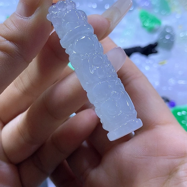 翡翠未镶嵌颈饰天然翡翠A货吊坠