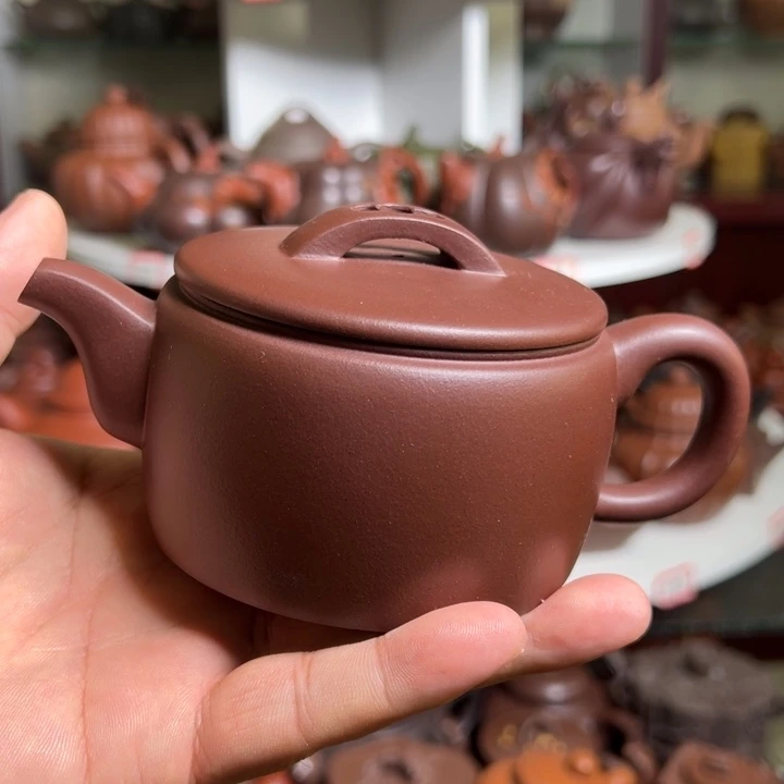 茶壶紫砂原矿汉瓦