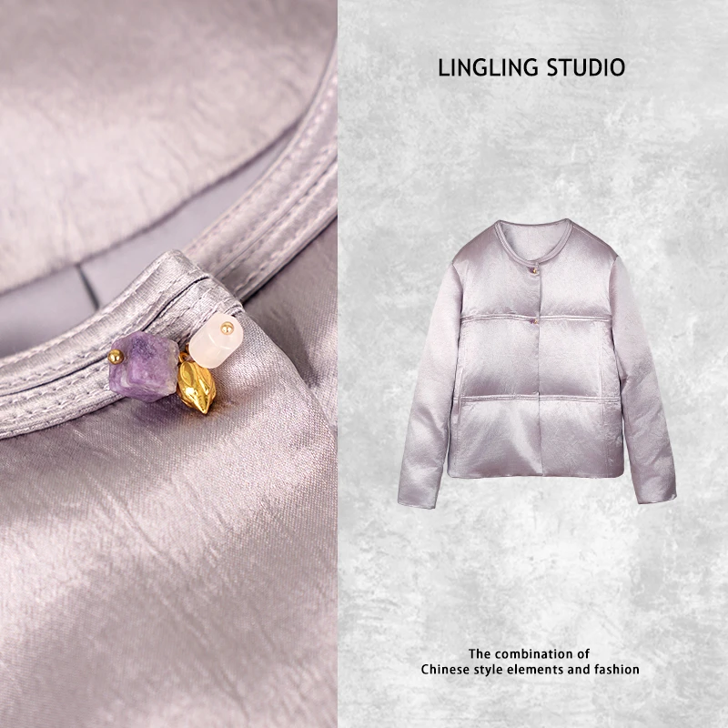 【姹紫嫣红】秋冬时尚百搭保暖羽绒外套YSJ24FW353T