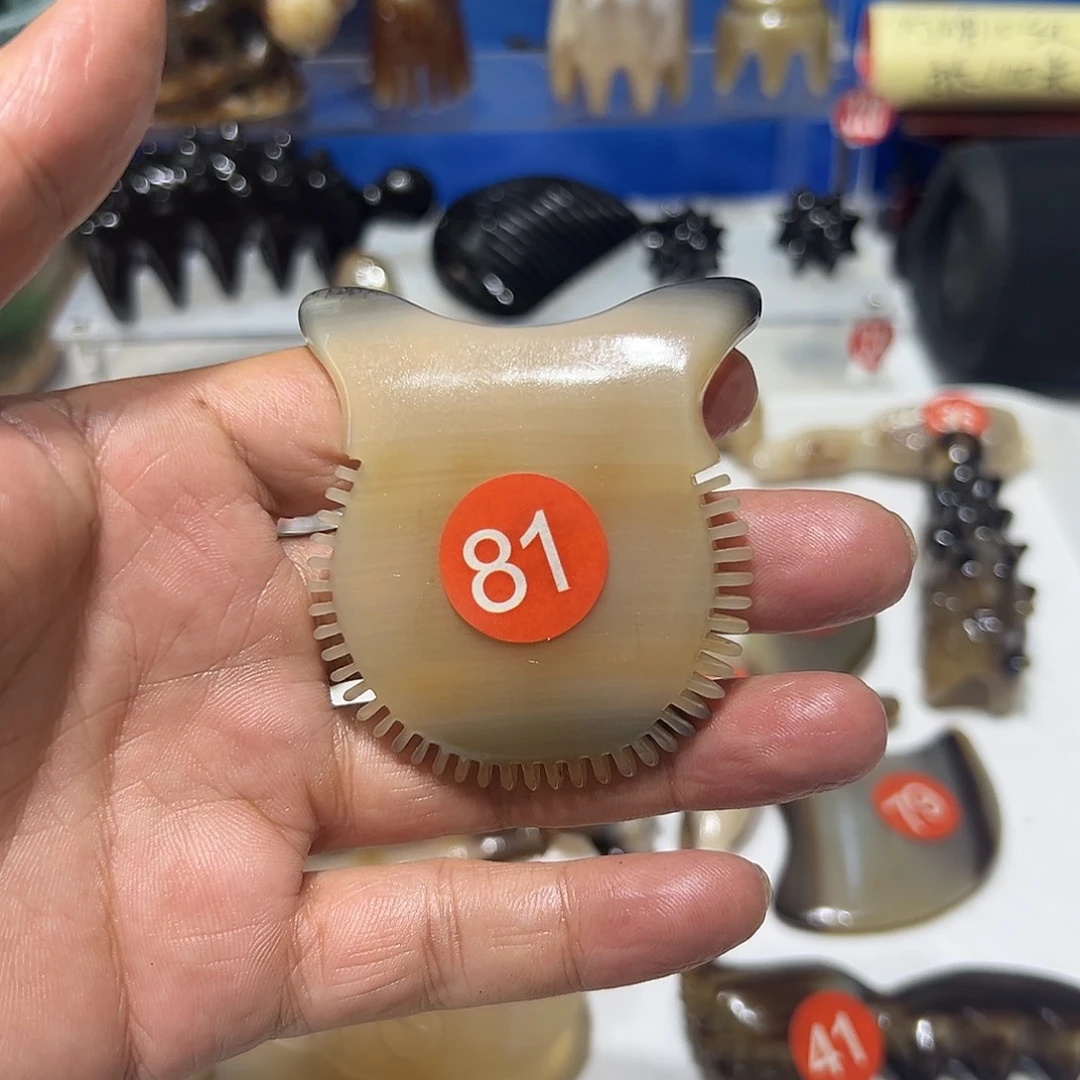 天然牛角一物一拍